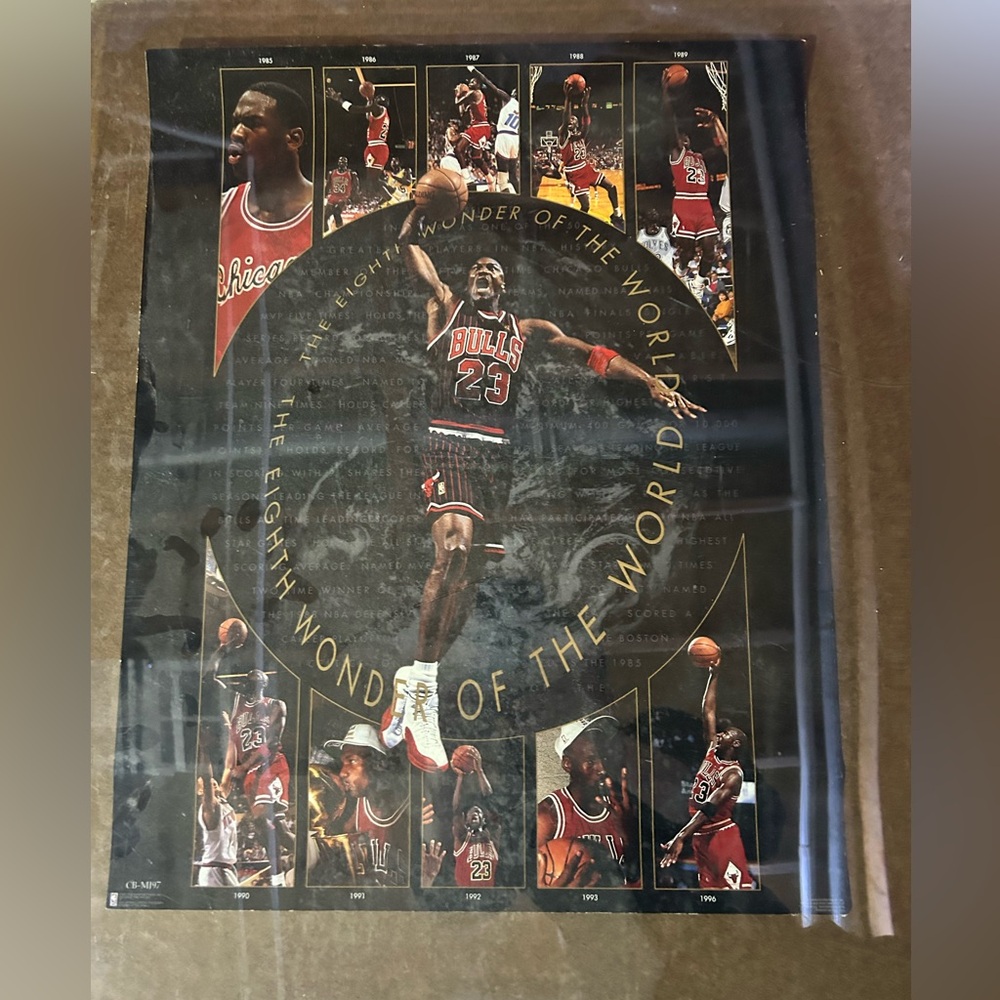 Michael Jordan - Eight Wonder of The World 19x13 Poster